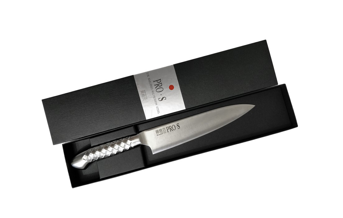 Нож Шефа Kanetsugu Pro-S, сталь 1K6, в картонной коробке от Ножиков
