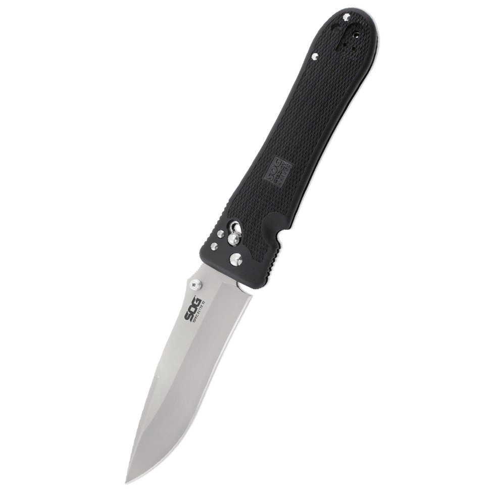 Складной нож Spec Elite II - SOG SE18 12.7 см., сталь VG-10, рукоять пластик GRN - фото 2