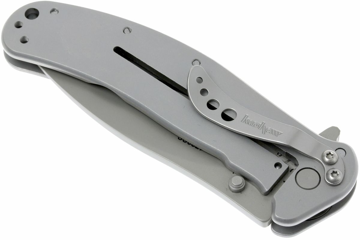 Складной нож Zing SS KERSHAW 1730SS, лезвие сталь 8Cr13MoV, рукоять нержавеющая сталь - фото 5