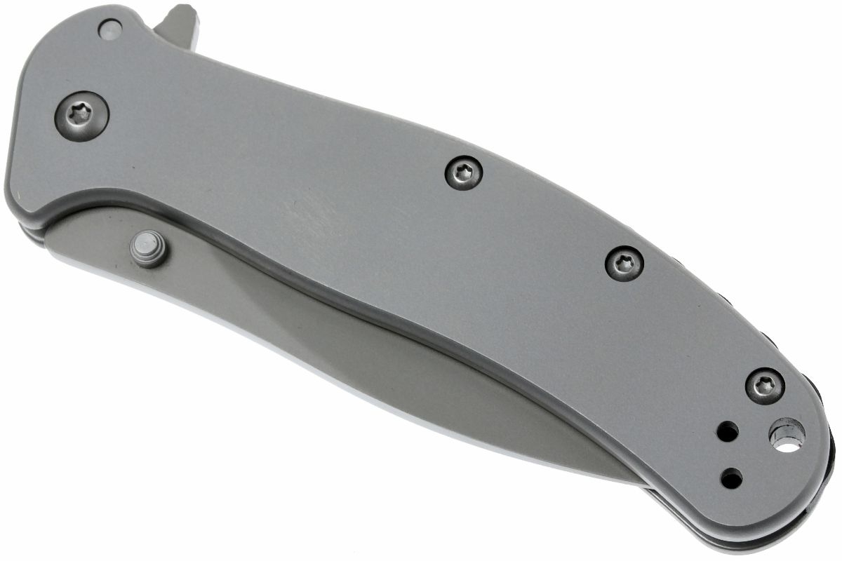 Складной нож Zing SS KERSHAW 1730SS, лезвие сталь 8Cr13MoV, рукоять нержавеющая сталь - фото 6