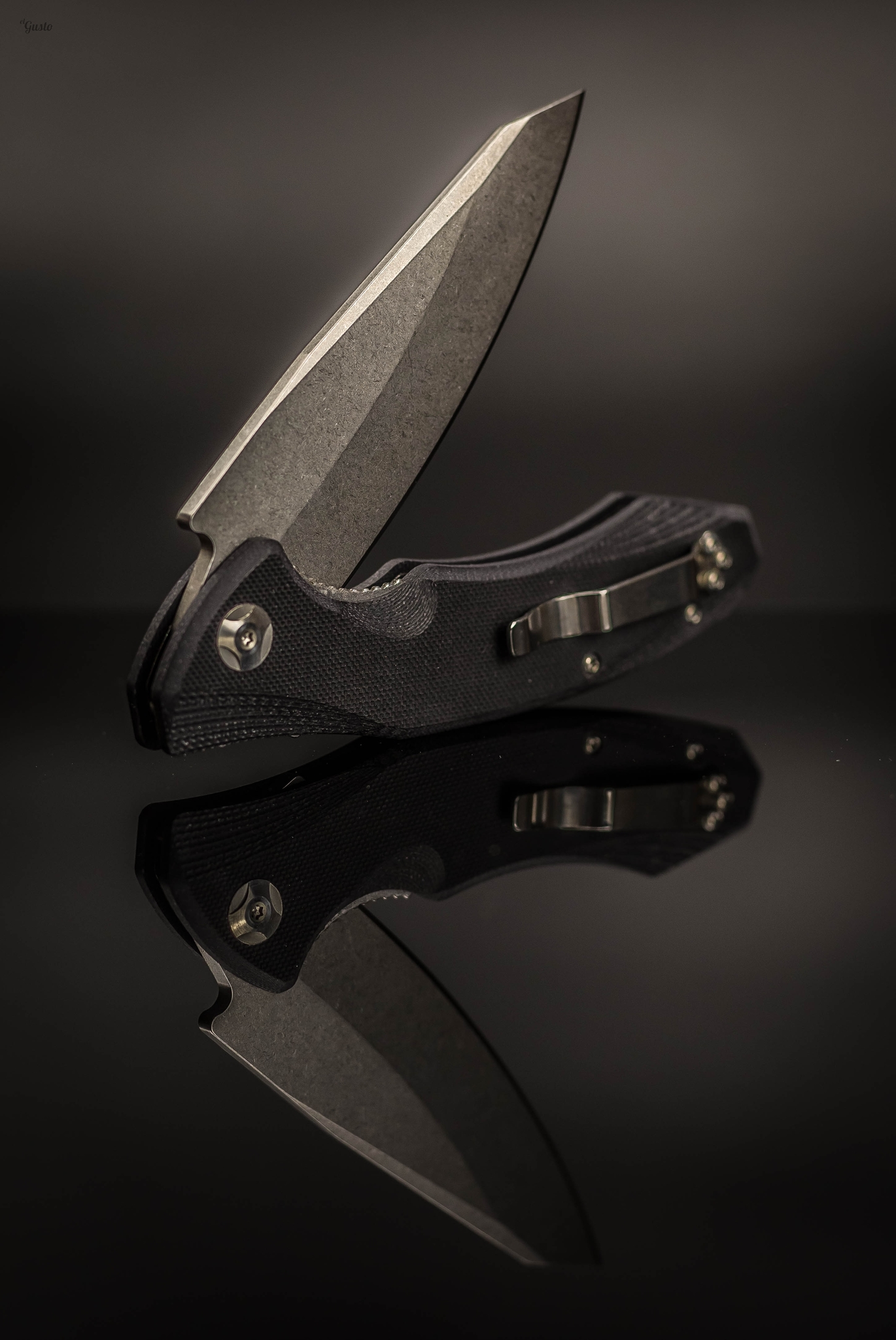 фото Складной нож junior black, сталь d2 noname
