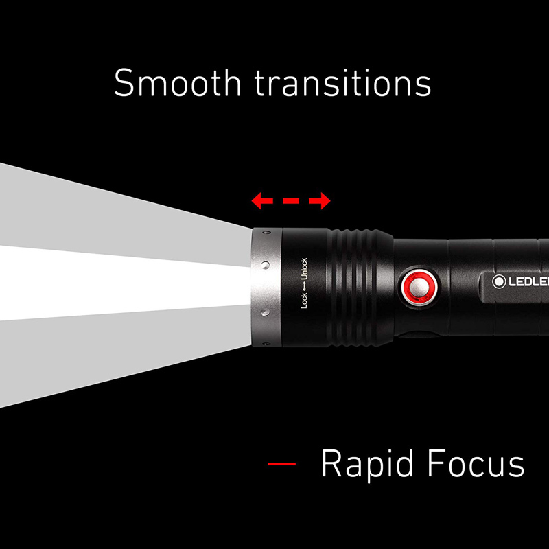 Фонарь светодиодный LED Lenser MT14 с аксессуарами, черный, 1000 лм, аккумулятор от Ножиков