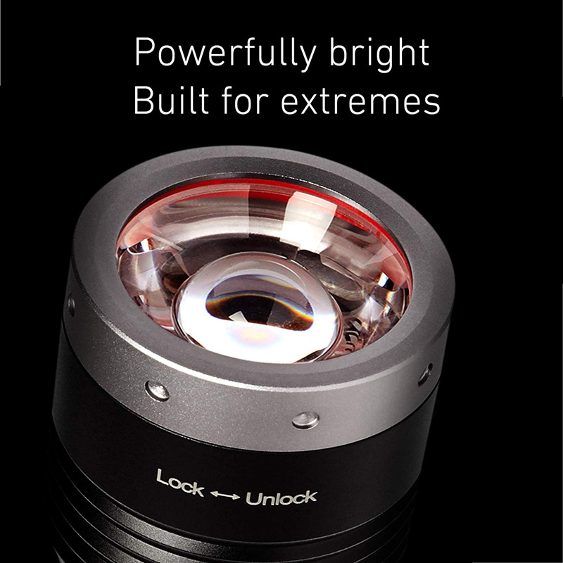 фото Фонарь светодиодный led lenser mt14 с аксессуарами, черный, 1000 лм, аккумулятор