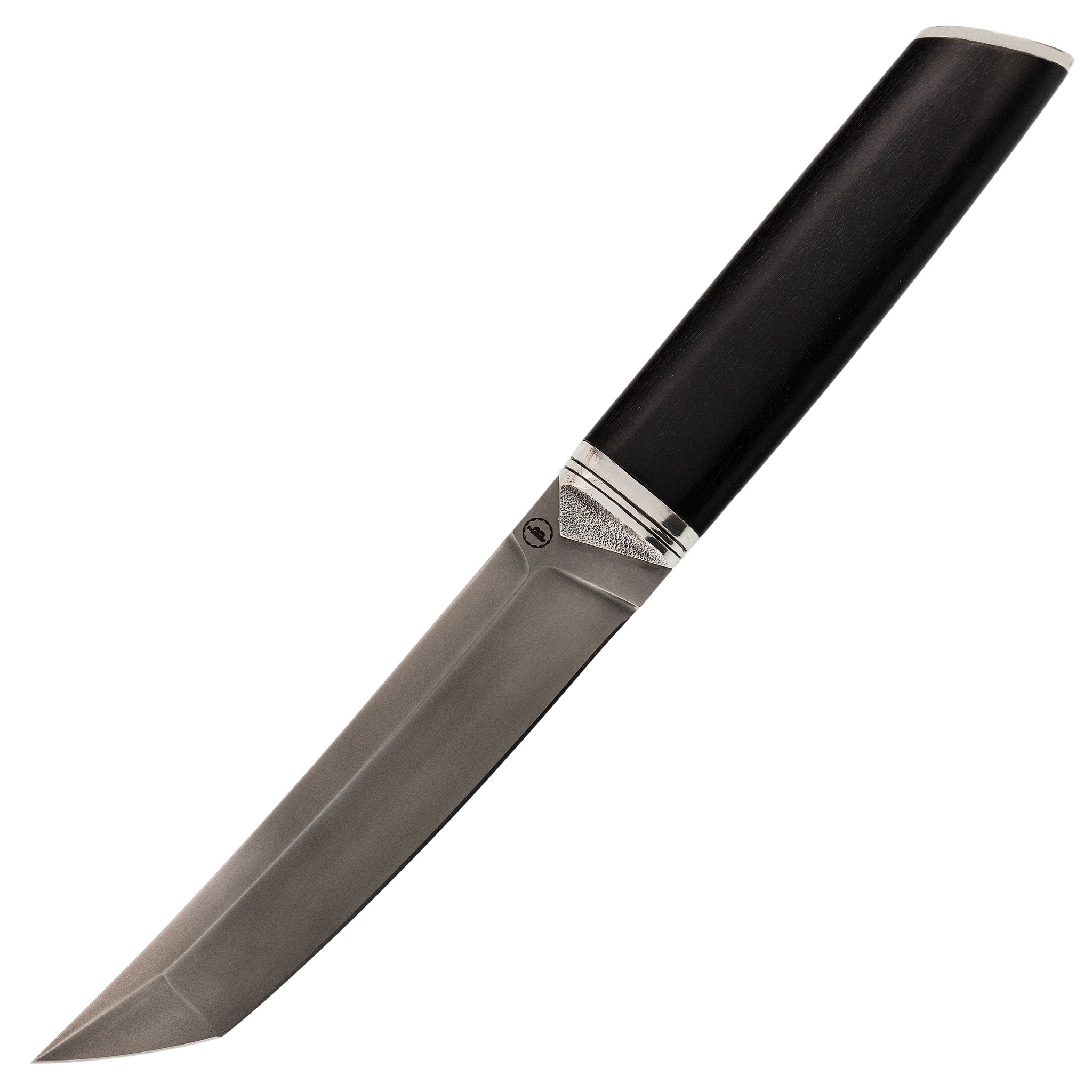 фото Подарочный нож танто, многослойная сталь, рукоять рог буйвола арт-мастерская баясхаланова