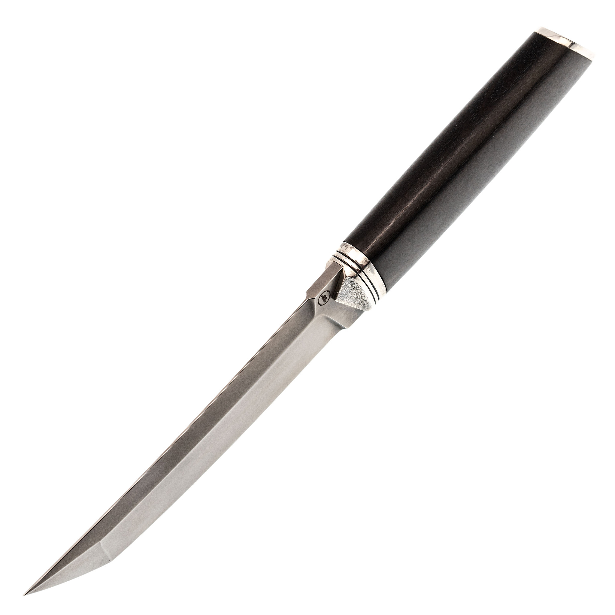 Подарочный нож Танто, многослойная сталь, рукоять рог буйвола - фото 2
