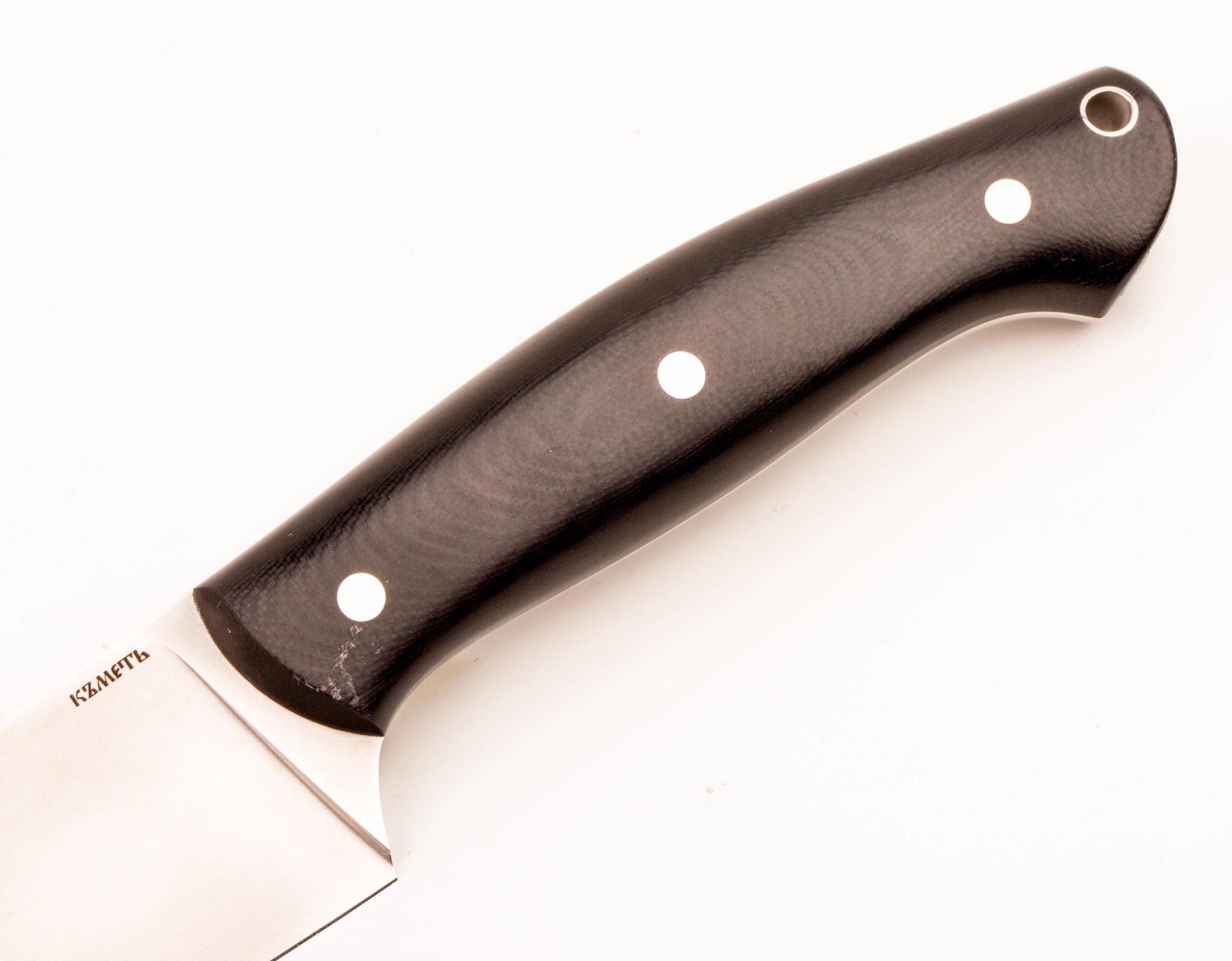 Нож кухонный, цельнометаллический, сталь M-390 - фото 3