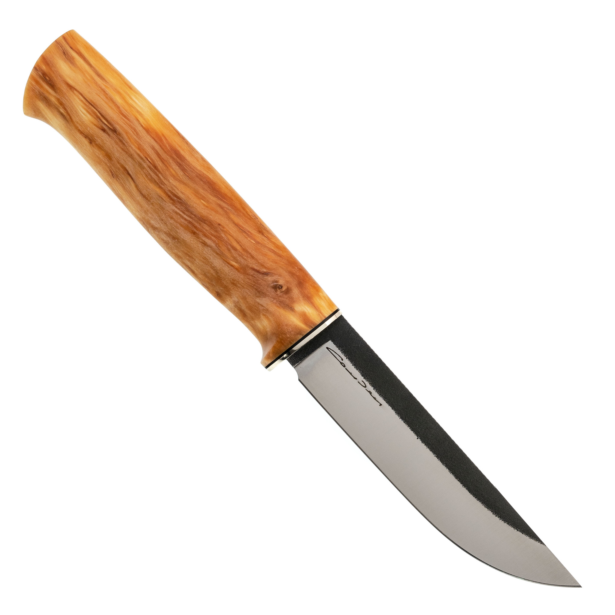 Нож Барбус, сталь Х12Ф1, карельская береза - фото 3
