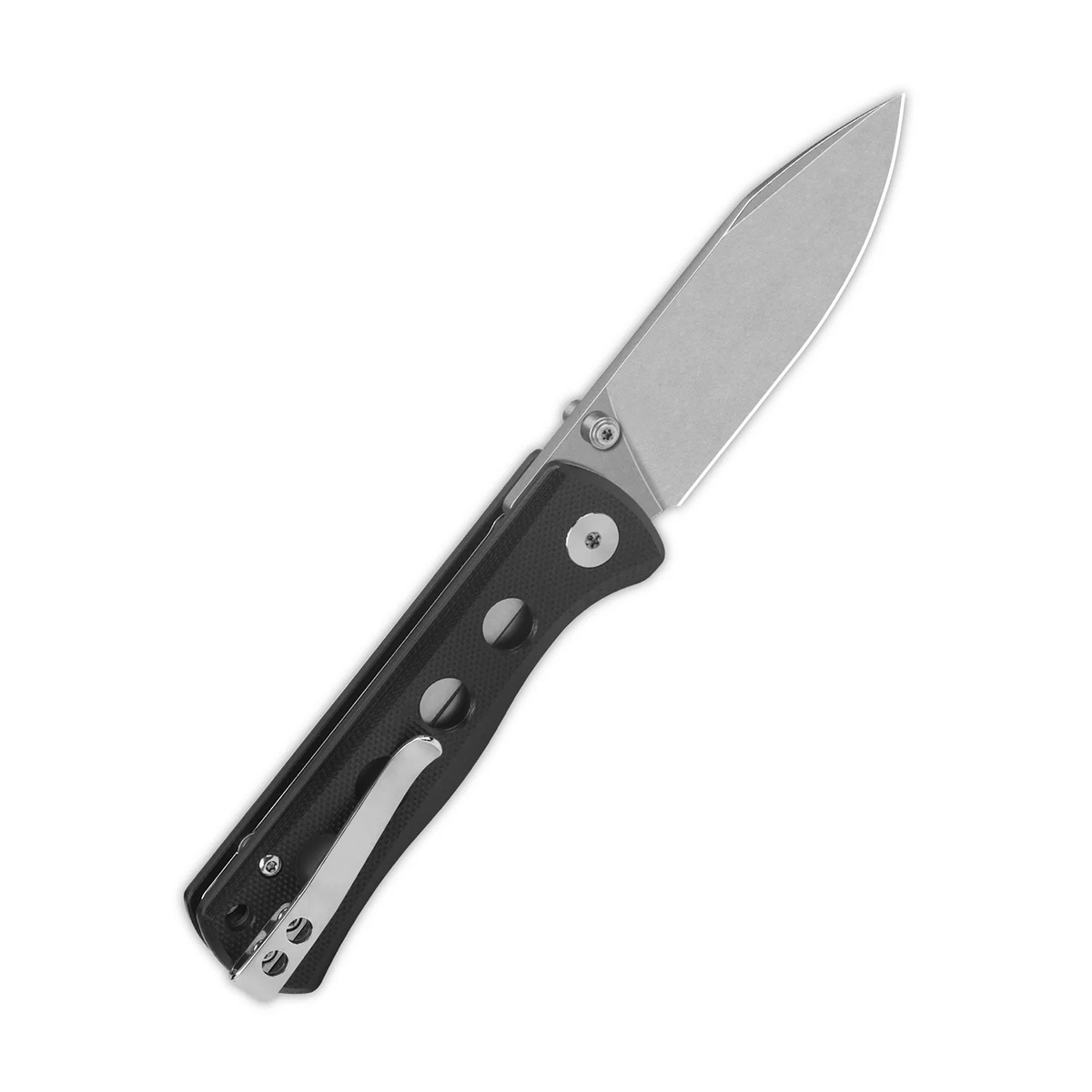 Складной нож QSP Canary Folder 7.2 см, сталь Sandvik 14C28N, рукоять G10, черный - фото 2