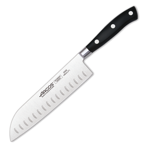 Нож кухонный японский «Шеф» 18 см «Riviera»