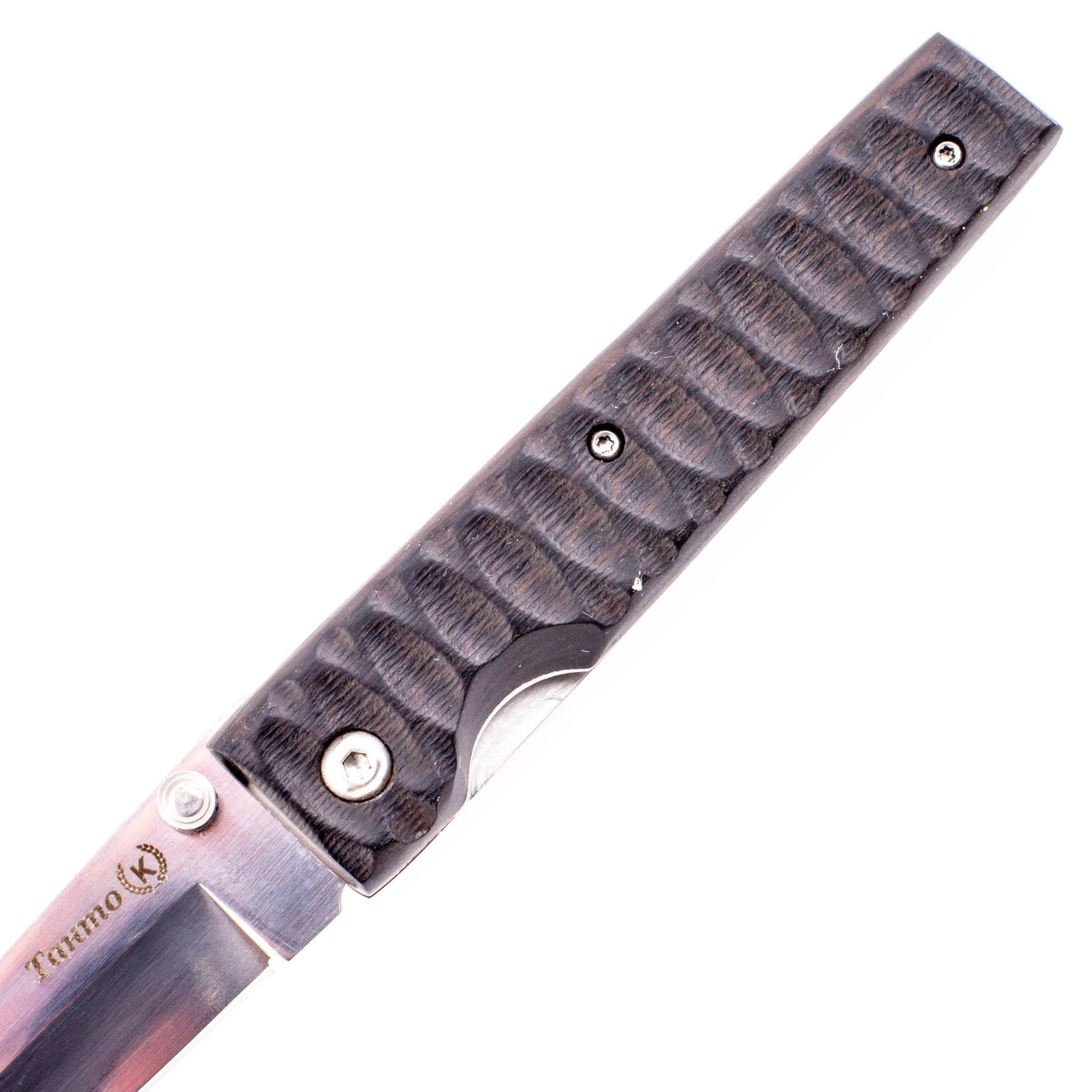Складной нож Танто, сталь X50CrMoV15, граб - фото 2
