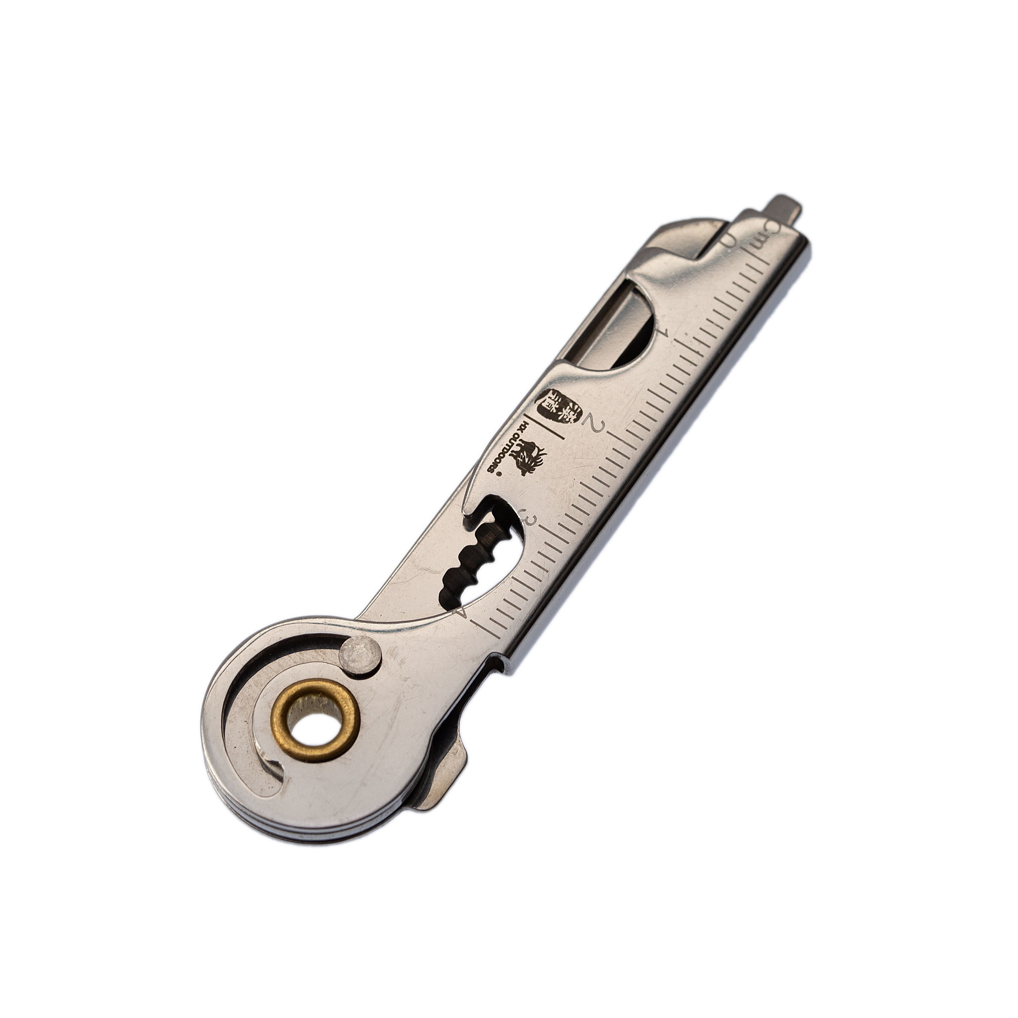 Складной нож-брелок HX OUTDOORS Ключ, 72 мм - фото 2