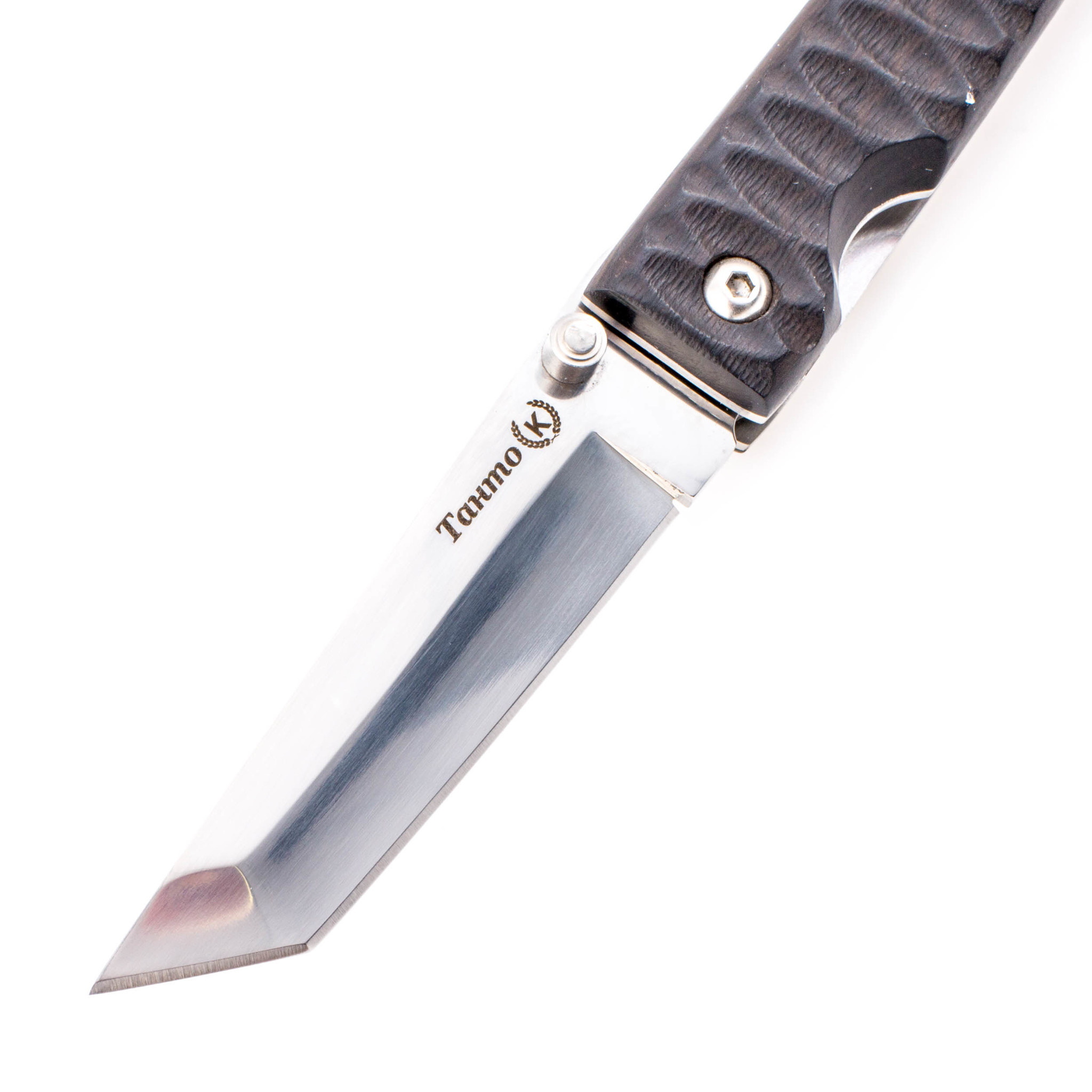 Складной нож Танто, сталь X50CrMoV15, граб - фото 3