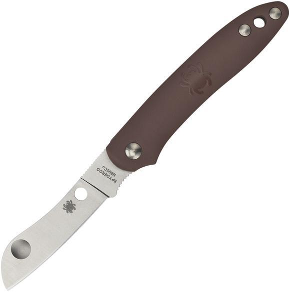 фото Складной нож spyderco roadie, сталь n690co, рукоять термопластичный эластомер