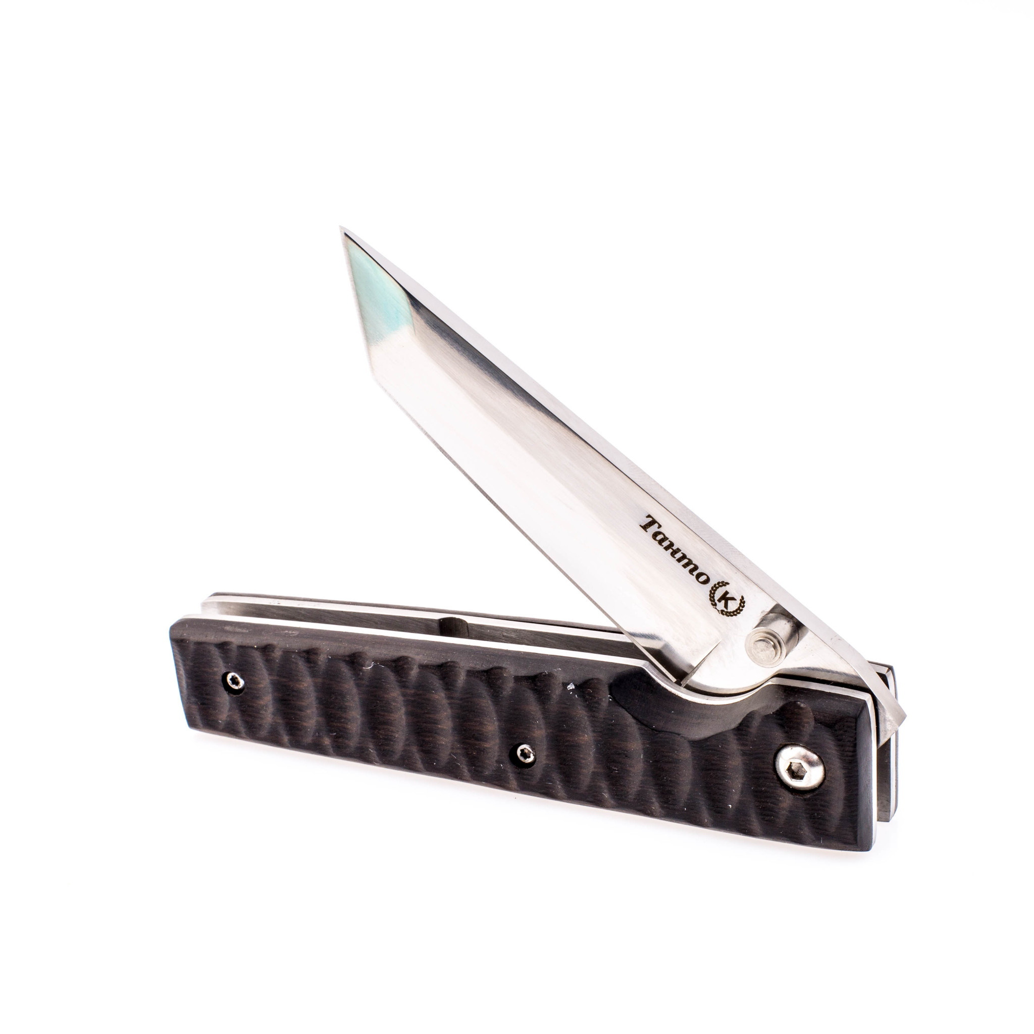 Складной нож Танто, сталь X50CrMoV15, граб - фото 5