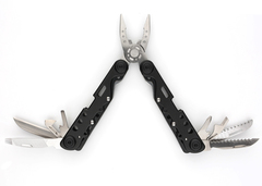 Фото Мультитул Stinger, сталь (черный), 13 инструментов, нейлоновый чехол, коробка картон