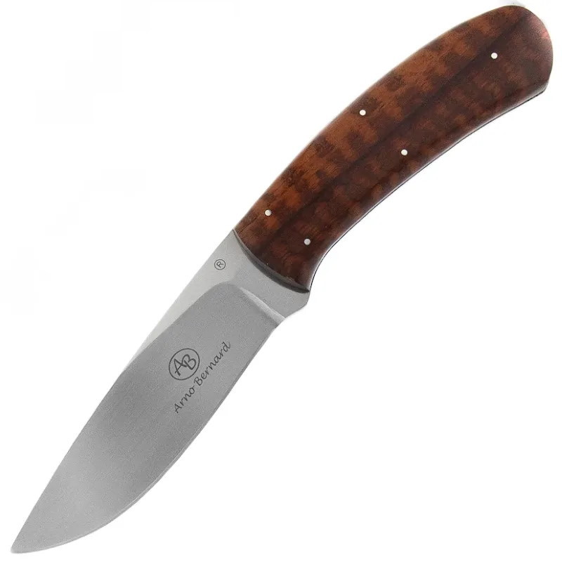 Нож с фиксированным клинком Arno Bernard Fish Eagle, сталь N690, рукоять змеиное дерево нож с фиксированным клинком gerber river shorty