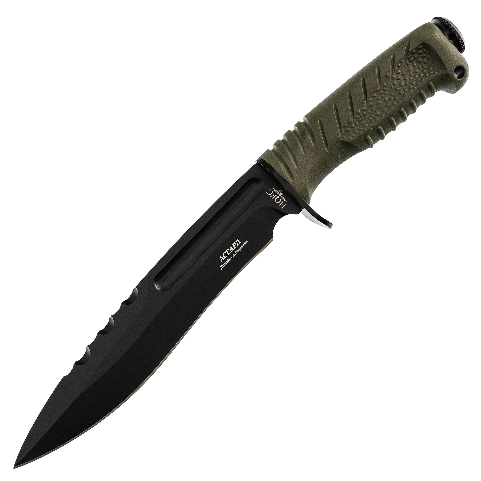 Нож Асгард black, сталь AUS-8