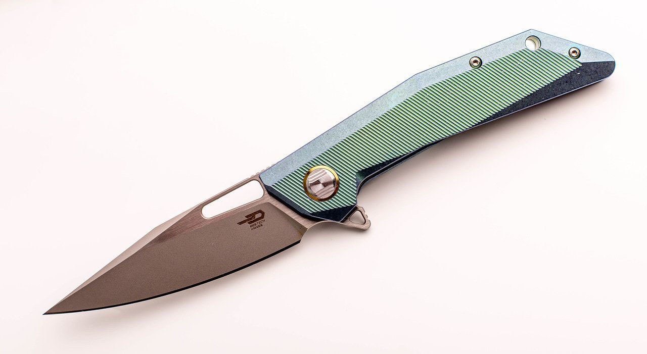 Складной нож Bestech Shrapnel BT1802B, сталь CPM-S35VN, рукоять титан от Bestech Knives