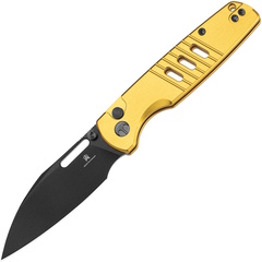 Фото Складной нож Bestech Knives Man Vector, сталь D2, рукоять алюминий, желтый
