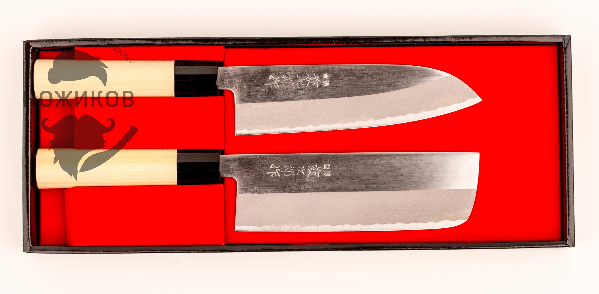Набор из 2-х кухонных ножей, Tojiro, сталь Shirogami, в подарочной упаковке - фото 3