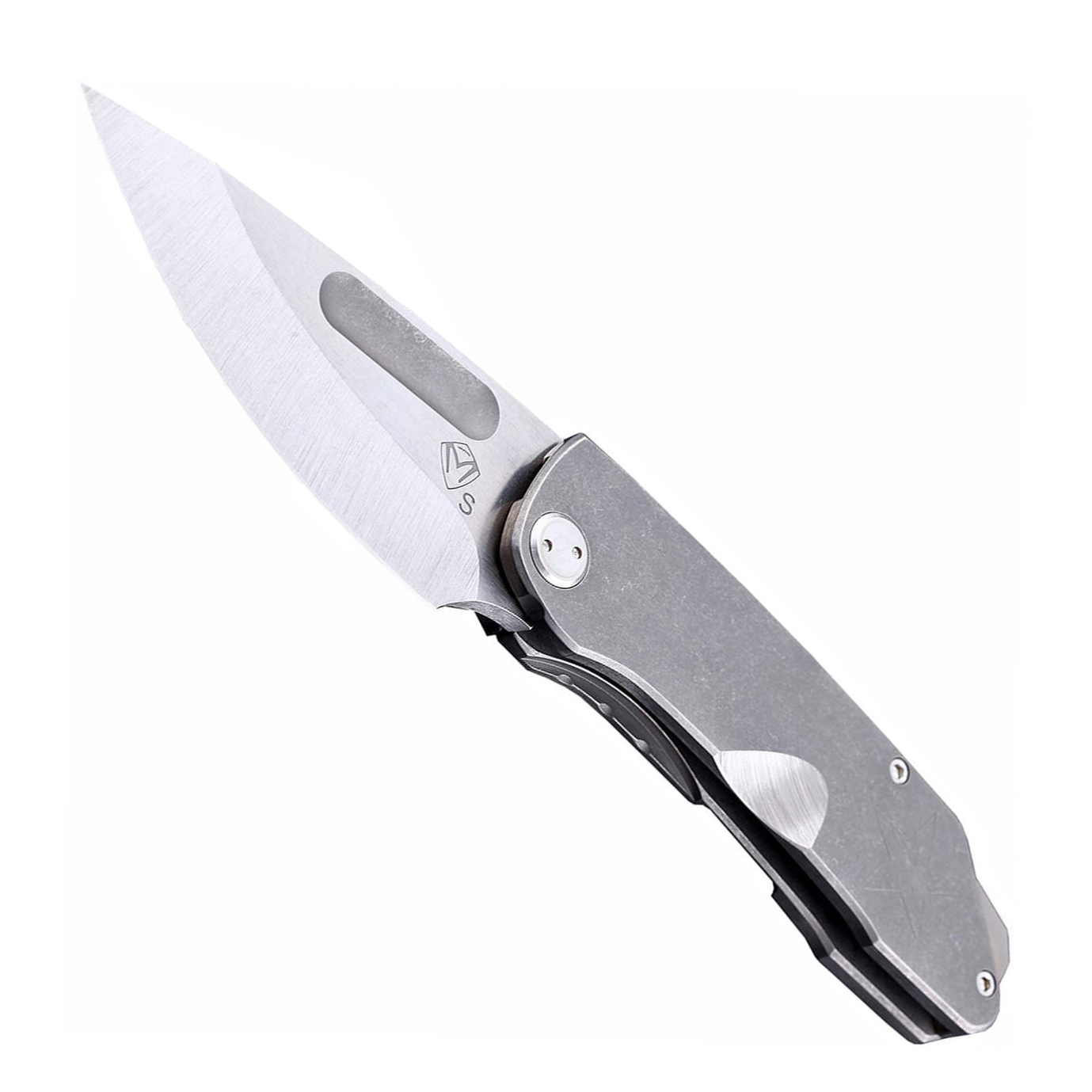 Складной нож Medford General, сталь S35VN, рукоять титановый сплав, серый от Ножиков