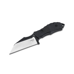 Фото Нож с фиксированным клинком Boker Andhrimnir Mini, сталь D2, рукоять G10, черный