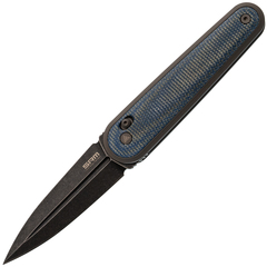 Фото Складной нож SRM 251MB-ME (эксклюзивно для НОЖИКОВ), сталь N690, рукоять голубая микарта