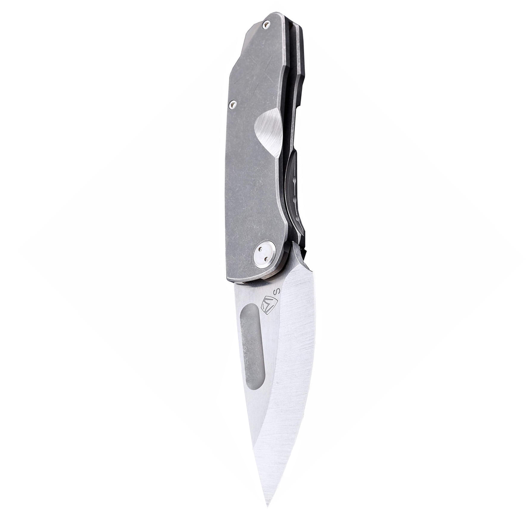 Складной нож Medford General, сталь S35VN, рукоять титановый сплав, серый от Ножиков