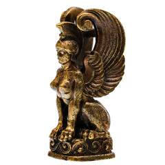 Фото Бусина для темляка Сфинкс, латунь