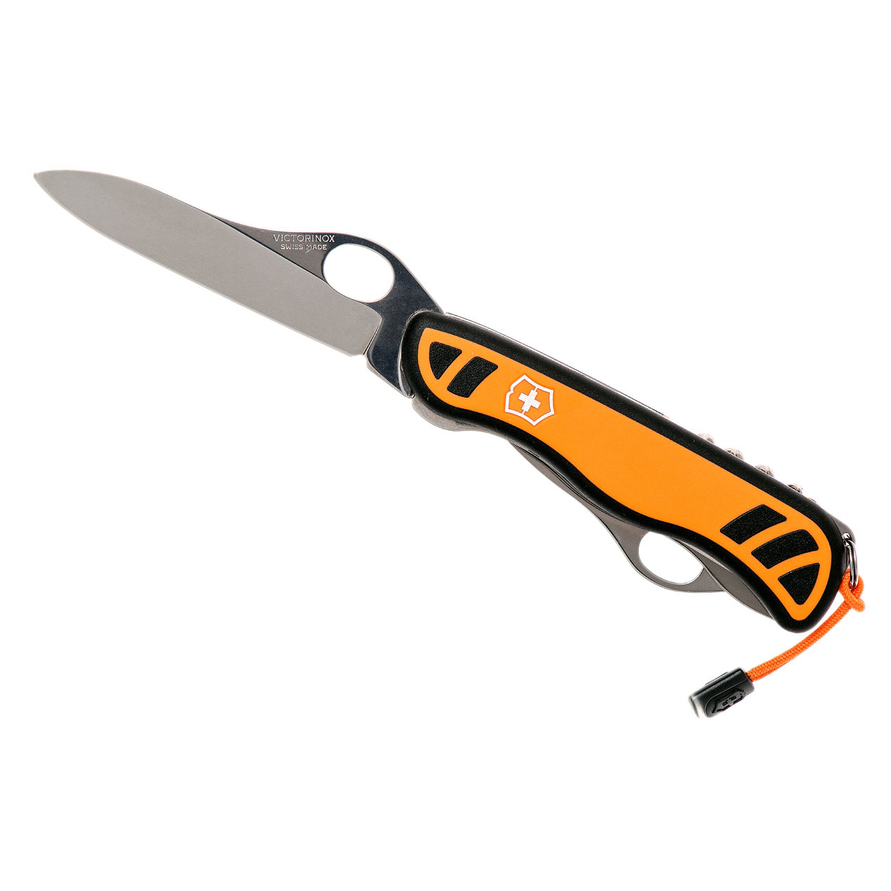 Складной нож Victorinox Hunter XT One Hand, сталь X50CrMoV15, рукоять нейлон, оранжево-черный от Ножиков