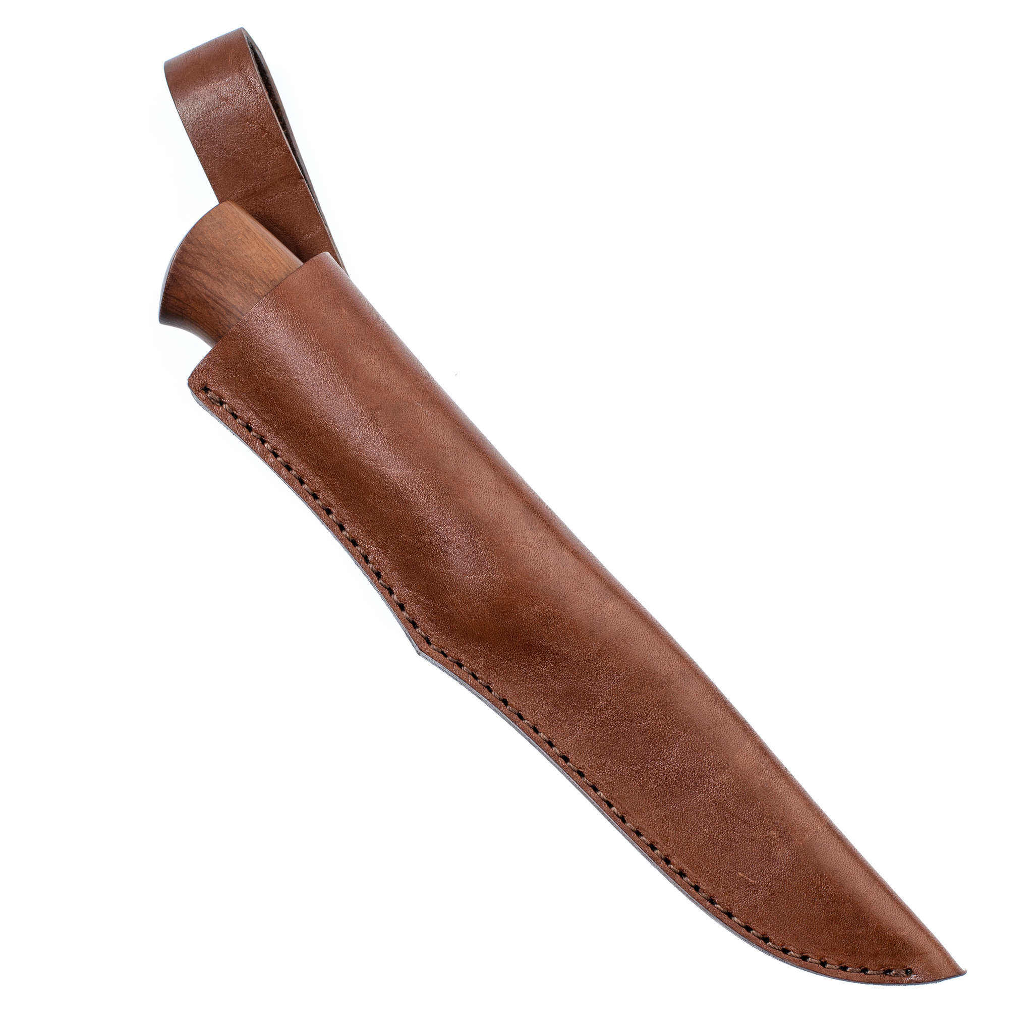 Нож Барбус, K-110, коричневый граб от Ножиков