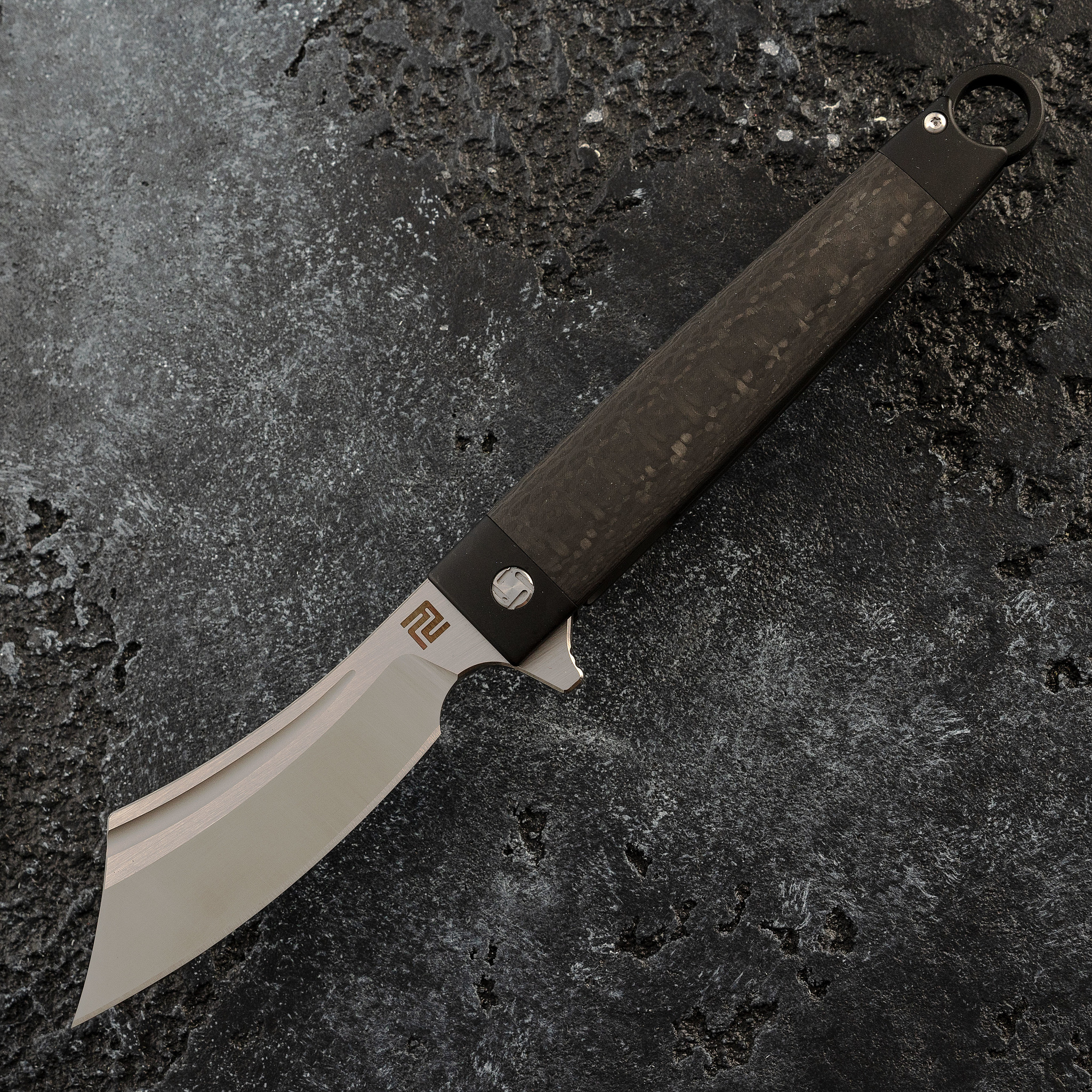 фото Складной нож artisan cutlass, сталь s35vn, титан artisan cutlery
