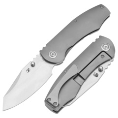 Фото Складной нож KANSEPT Caveman, сталь CPM 20CV, рукоять титан