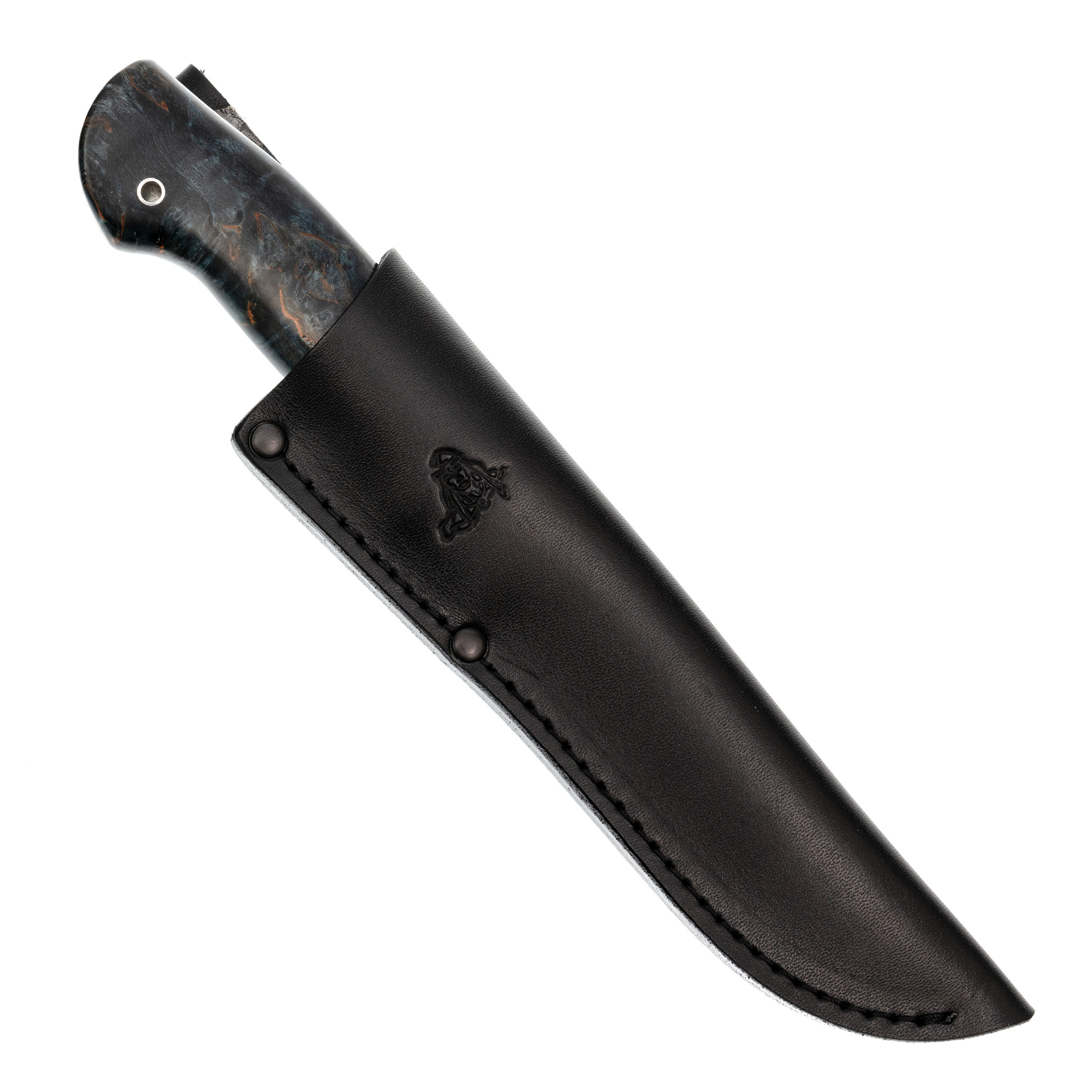 Нож Комбат, сталь М390, карельская береза - фото 4