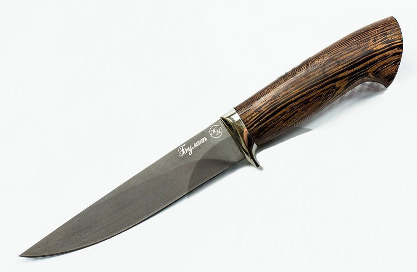 Нож Якут-2, сталь булат, венге