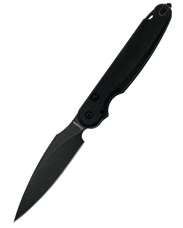 Складной нож Daggerr Parrot 2.0 All Black, сталь D2, рукоять микарта от Ножиков