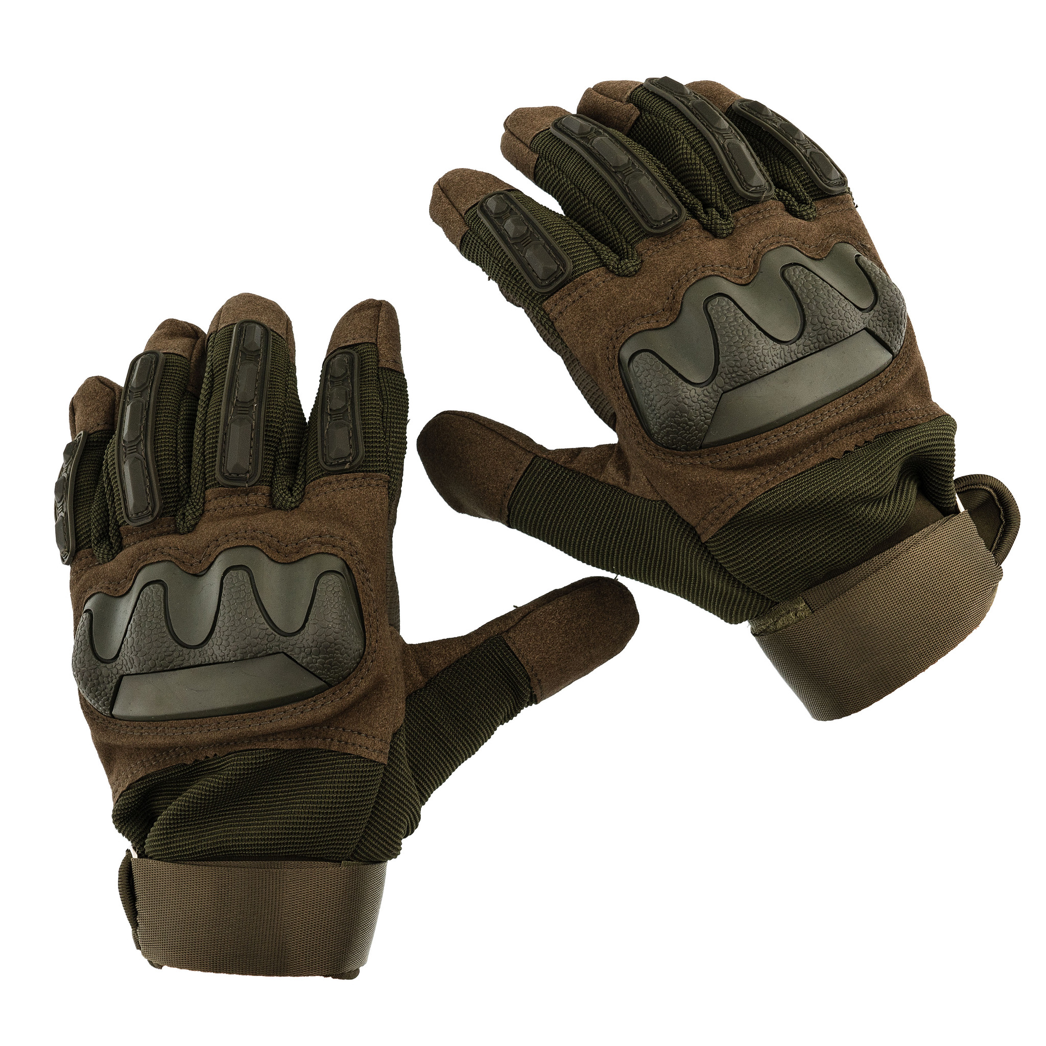 Тактические защитные перчатки Blackfox (XL), зеленые