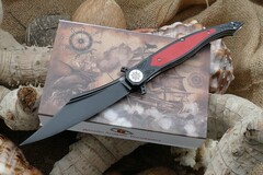 Фото Складной нож Reptilian Билли Бонс-03R, сталь VG-10, рукоять G10/сталь