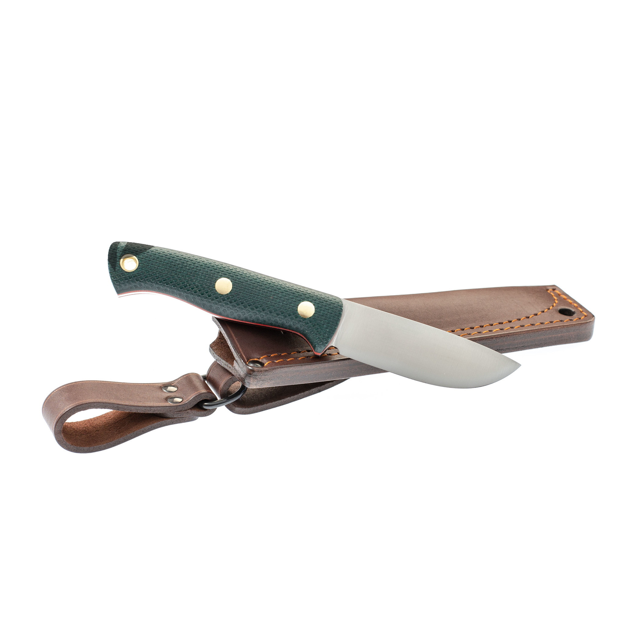 Нож туристический Caribou, сталь N690, рукоять микарта, Южный Крест от Ножиков