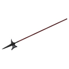 Фото Алебарда Cold Steel MAA Sargents Halberd Spear-Hook, сталь 1055, рукоять ясень, черный
