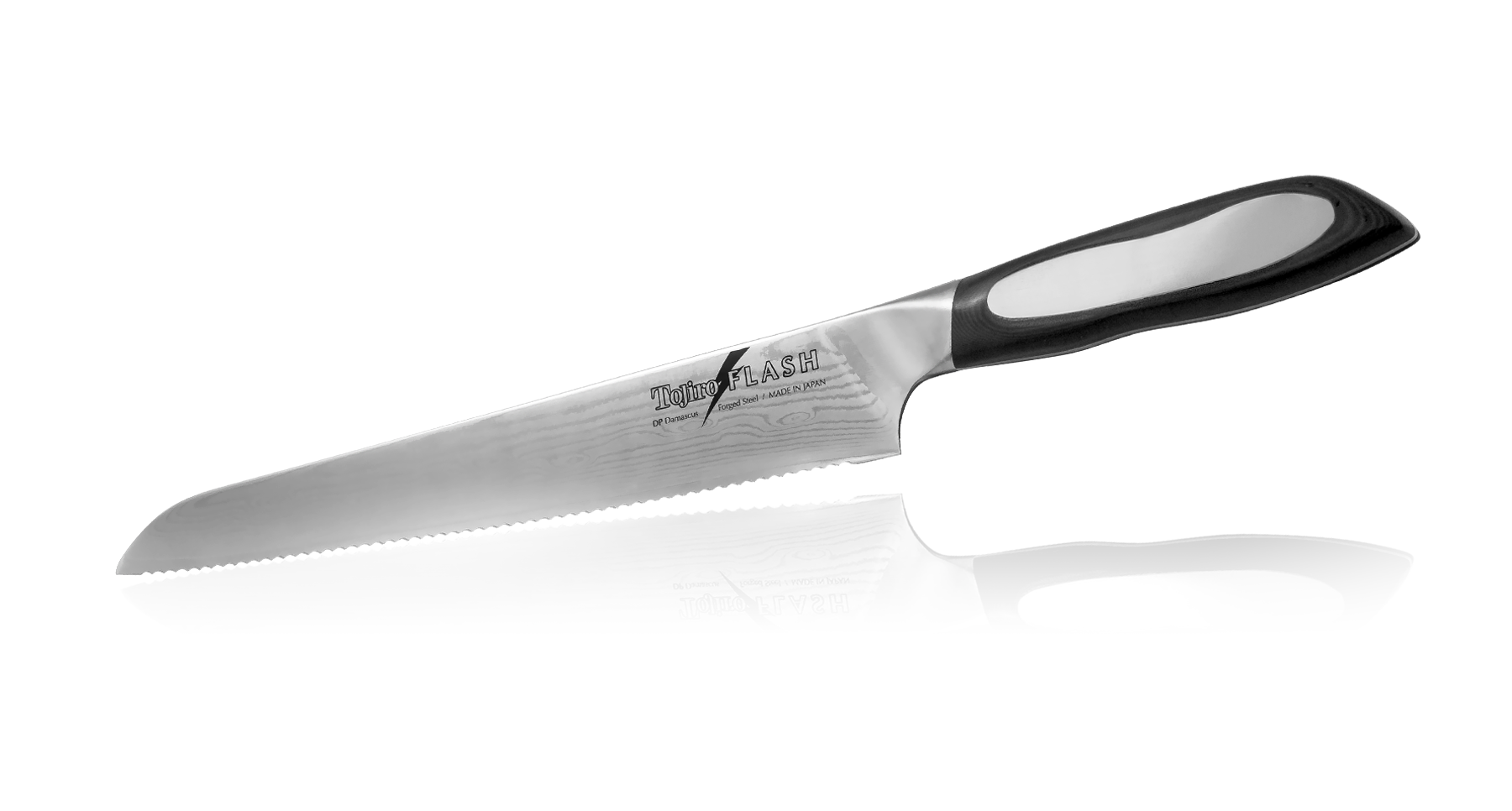 Нож для нарезки хлеба Tojiro Flash 200 мм, сталь VG-10