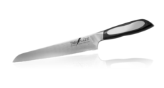 Фото Кухонный нож для нарезки хлеба, Flash, Tojiro, FF-BR200, сталь VG-10, в картонной коробке