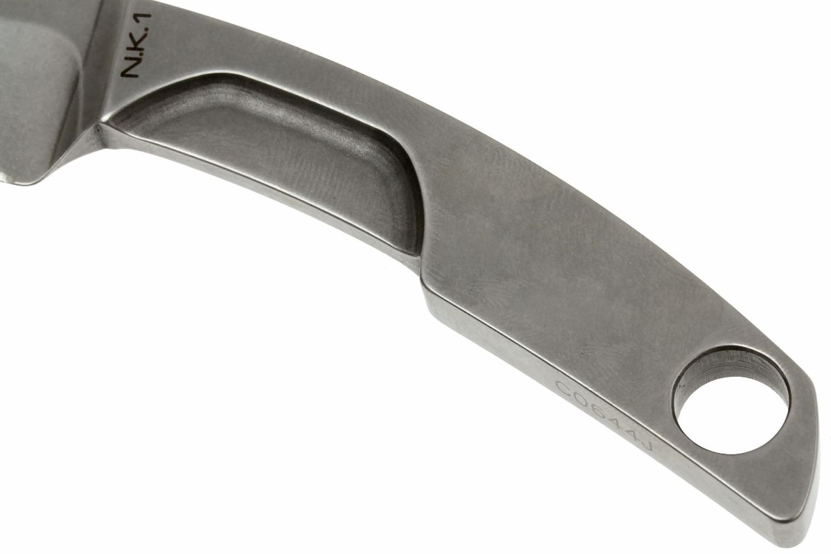 фото Нож с фиксированным клинком extrema ratio n.k. 1 stonewashed, сталь bhler n690, цельнометаллический