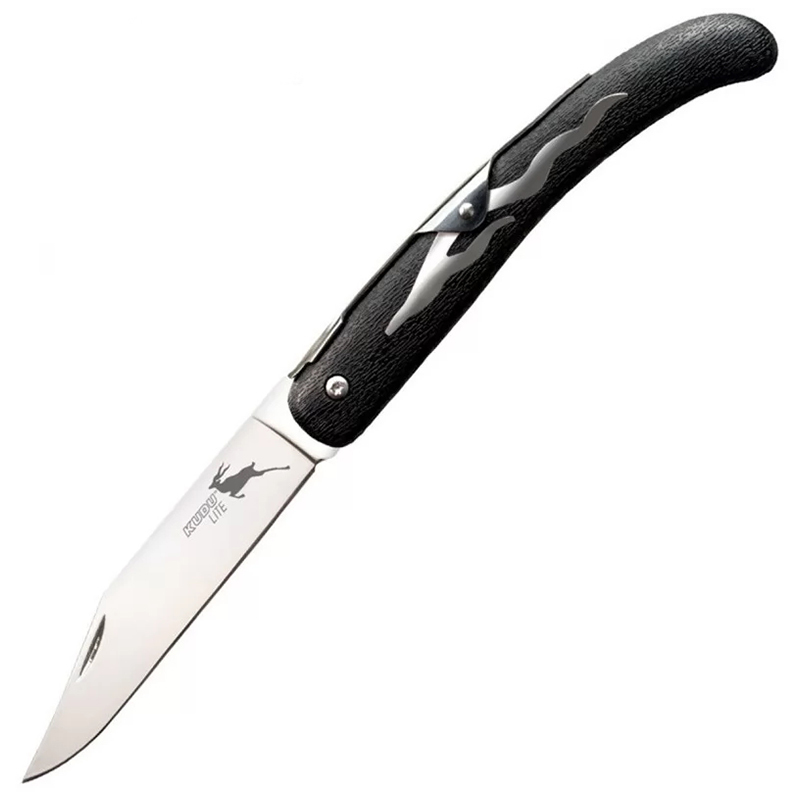 Нож складной Cold Steel Kudu Lite, сталь 5Cr15MoV, рукоять zytel, black складной нож cold steel ti lite 6 kris blade сталь aus 10a рукоять zytel