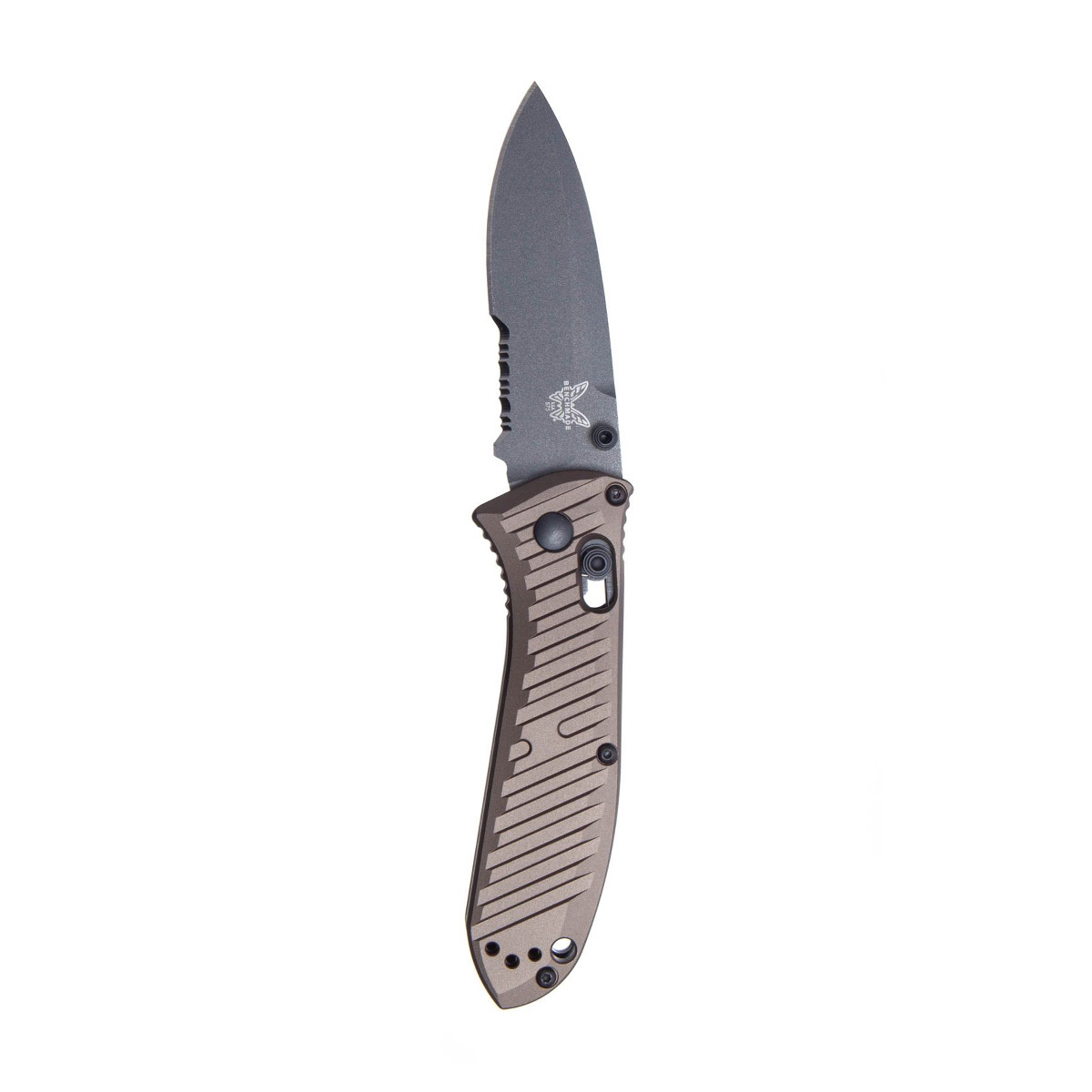 Нож складной Benchmade BM575SGY-2001 Mini Presidio II, сталь CPM-M4, алюмиий