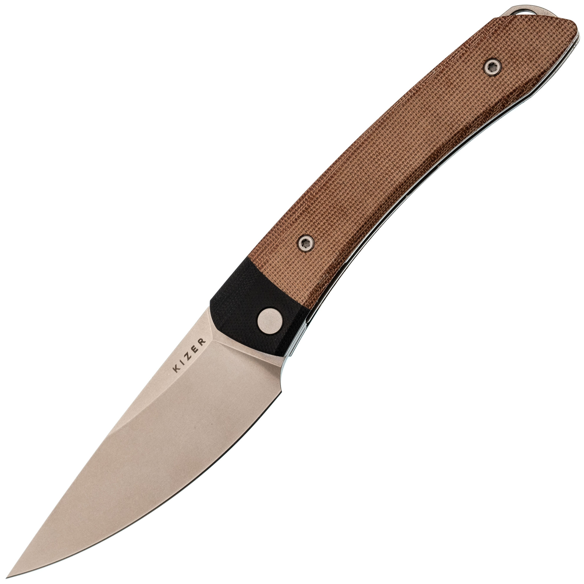 

Складной нож Kizer Momo, сталь Nitro-V, рукоять G10/микарта