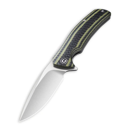Складной нож CIVIVI Incite, сталь D2, Green G10/Carbon Fiber - фото 2