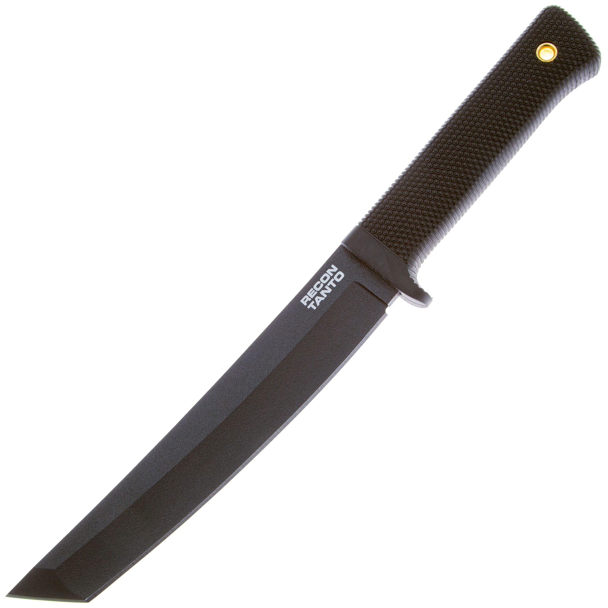 Нож с фиксированным клинком Cold Steel Recon Tanto, сталь SK-5, рукоять резина, black нож cold steel recon tanto 49lrt сталь sk 5 рукоять резина