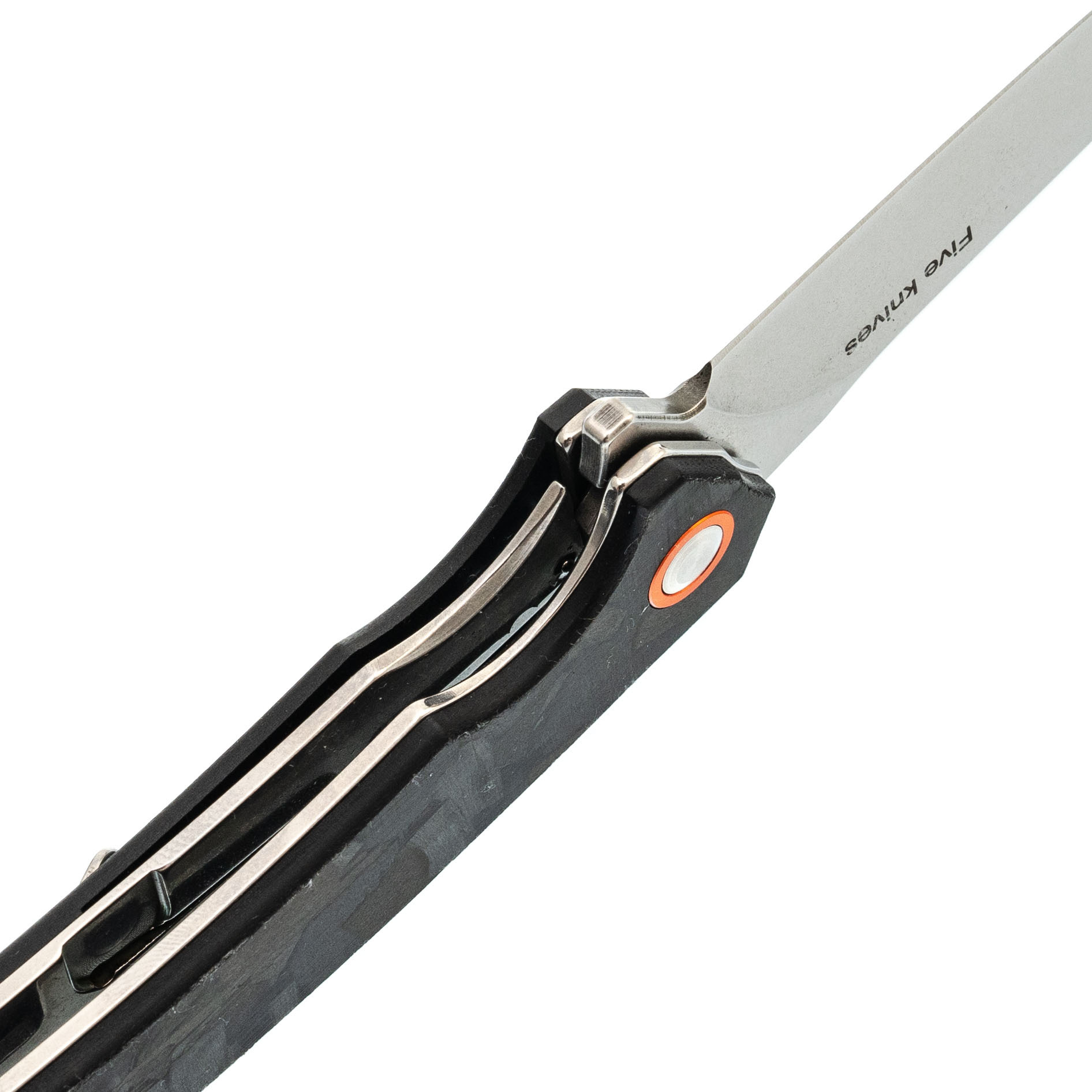 Складной нож Five Knives 16, сталь D2, рукоять карбон - фото 4
