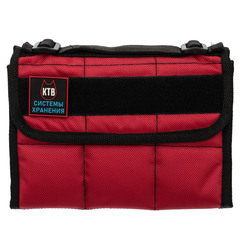 Фото Сумка для 6 ножей с замком KTB, красная